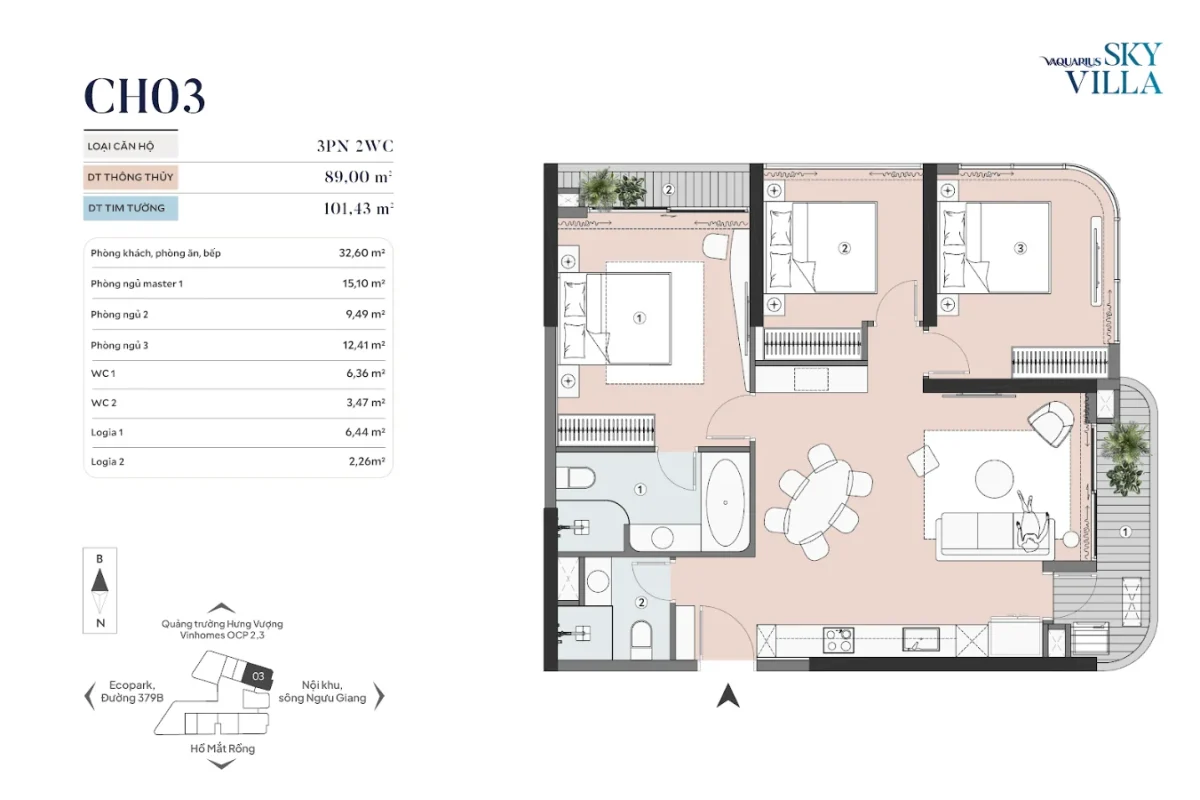 Dự án Vaquarius Văn Giang Hưng Yên | Bảng Giá Chi Tiết Tháng 4/2026 53 kieu nha 7